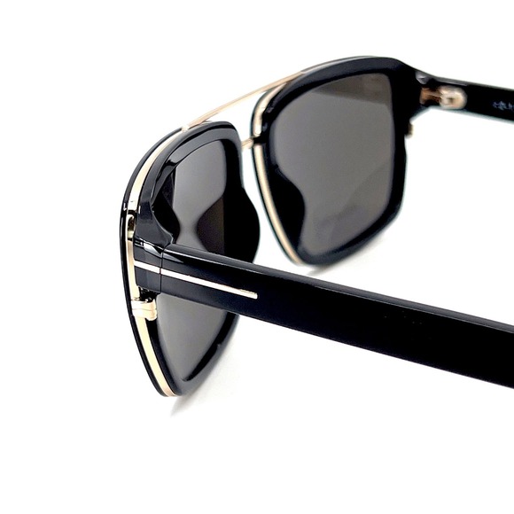 NEW!!! TOM FORD Anders Sunglasses TF780 01D Polarized Authentic - Picture 6 of 11